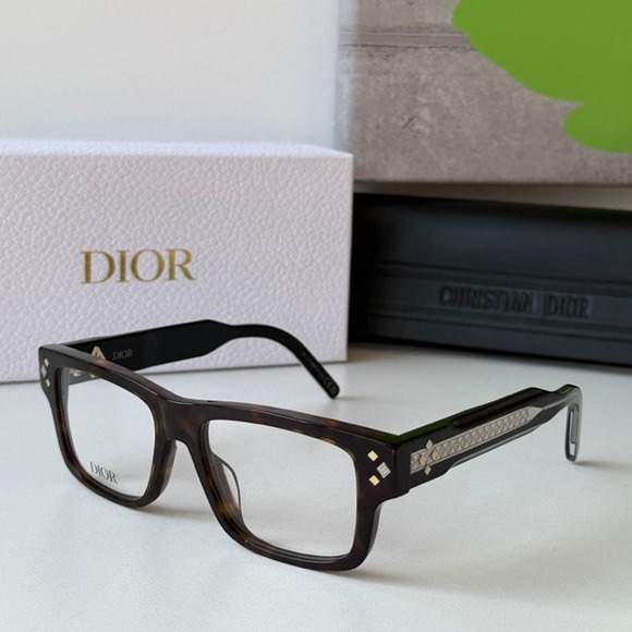 Copied - NEW Dior CD DiamondO S3I Eyeglasses Frames in Brown $640 - Picture 1 of 8